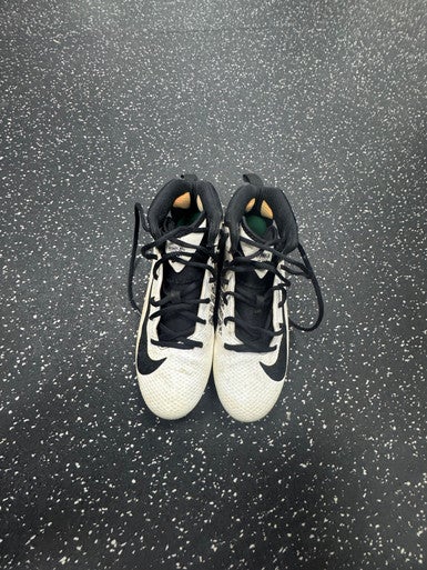 Used Nike ALPHA HUARACHE 7 LAX Cleats Mens White Senior 7 11849-S000034634