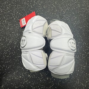 New Warrior EVO PRO IMPAX Lacrosse Arm Pads/Guards White MD 11849-S000034631