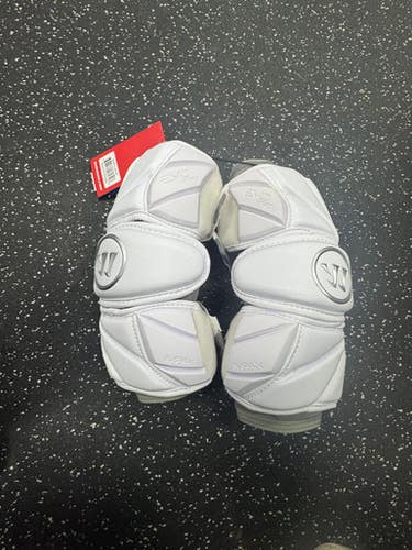 New Warrior EVO PRO IMPAX Lacrosse Arm Pads/Guards White MD 11849-S000034631