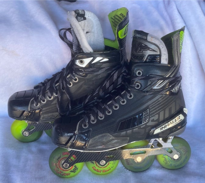 Mission Inhaler ds2 Inline Skates Wide Width Size 9.5 (Used)