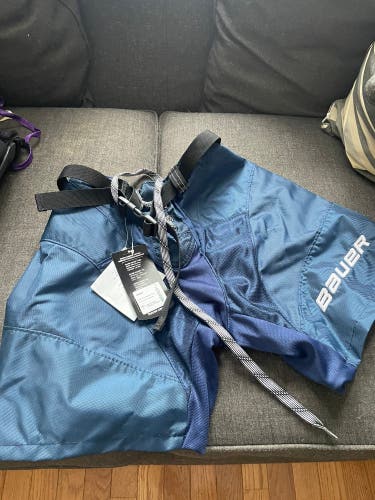 Blue Small Bauer Nexus Pant Shell (New)