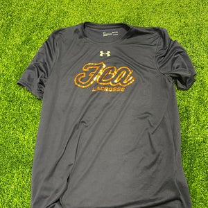 FCA lacrosse - orange foil decoration on Blue base - size small  (New)