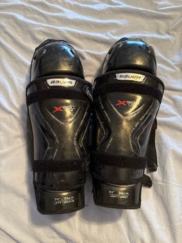 Senior Bauer vapor x900 lite 14" Shin Pads  (Used)