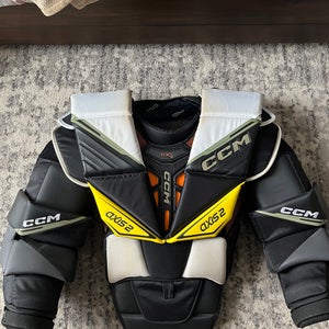Used  CCM Axis 2 Goalie Chest Protector