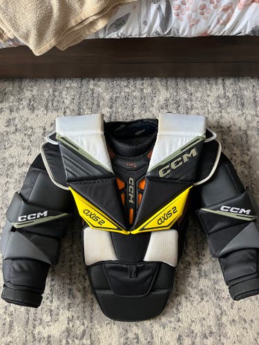 Used  CCM Axis 2 Goalie Chest Protector