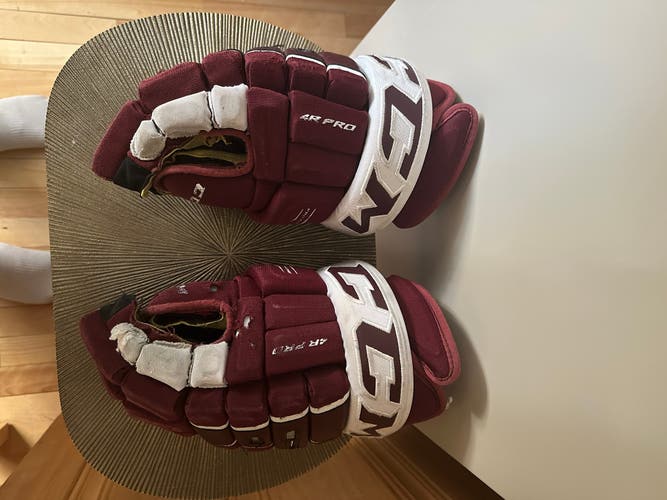 CCM 4R Pro Model Gloves 14" (Used)