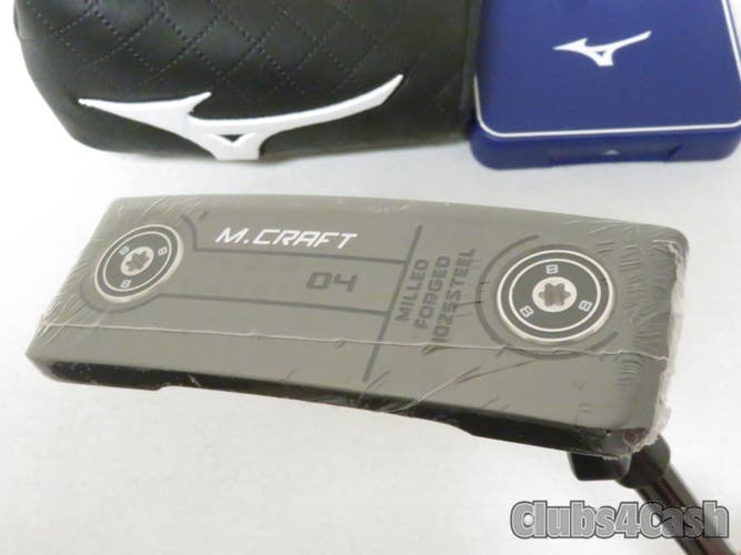 Mizuno OMOI 04 Putter Black ION KBS Black 34" +Cover & Weight Kit    NEW