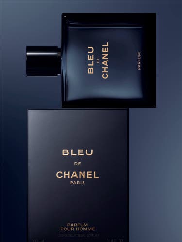 Blue de Chanel 3.4 oz perfume ship next day