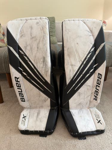 Bauer Vapor 3X Intermediate Goalie Pads 31+ Very Good Condition