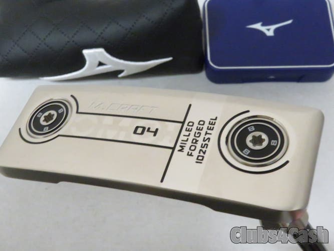 Mizuno OMOI 04 Putter Double Nickel KBS Black 34" +Cover & Weight Kit   NEW