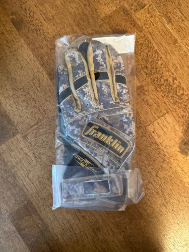 XL Franklin Powerstrap Batting Gloves (New)