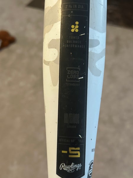 2025 Rawlings Icon Composite USSSA Certified Bat (-5) 26 oz 31" (Used)