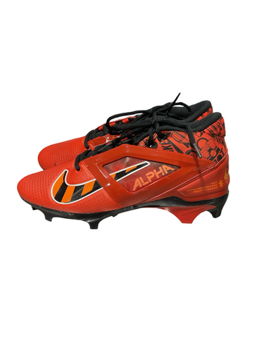 Used Nike Adult FB Cleats Orange Senior 8.5 11834-S000043977