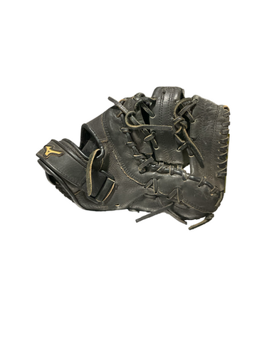 Used Mizuno 1ST BASE MITT BB/SB First Base RH Throw Black 12" 11834-S000043967