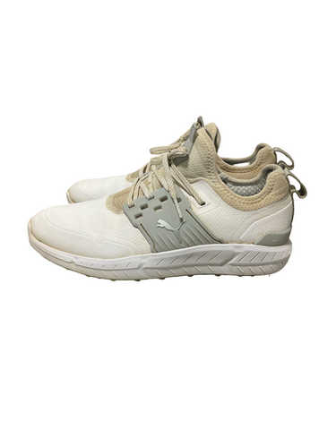 Used Puma Mens Golf Shoes White Senior 8.5 11834-S000044023
