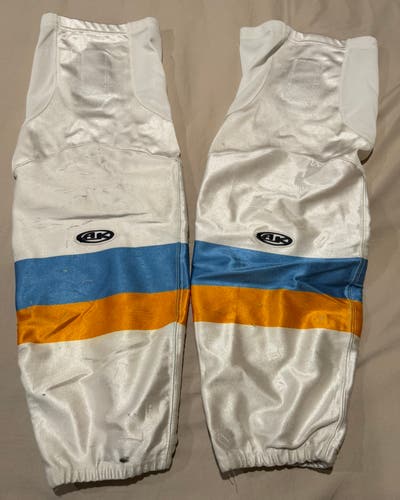 TOLEDO WALLEYE  GAME WORN SOCKS SIZE  LARGE