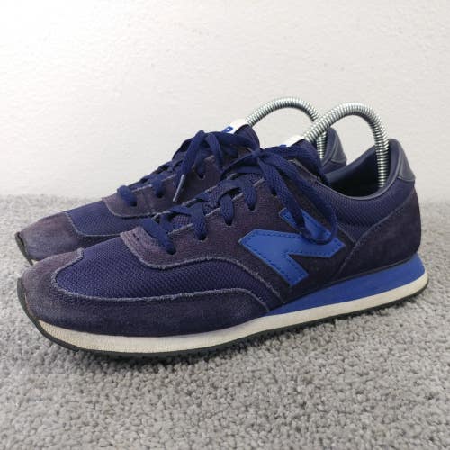 New Balance 620 Womens Size 8 Running Shoes Blue Suede Low Top Trainers CW620JL1
