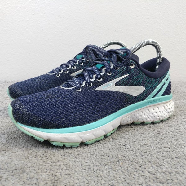 Brooks Ghost 11 Womens Size 8 Running Shoes Blue Sneakers Low Top Athletic