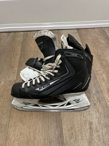 2015 CCM Ribcor 40K Hockey Skates Regular Width 9 (Used)