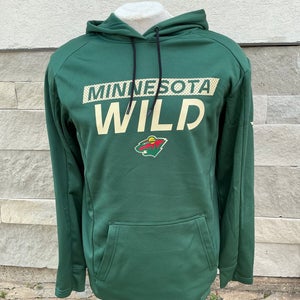 Fanatics. Minnesota Wild Team Issued Hoodie Green 8639