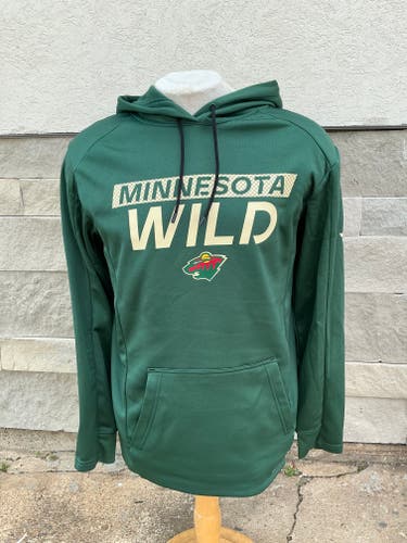 Fanatics. Minnesota Wild Team Issued Hoodie Green 8639