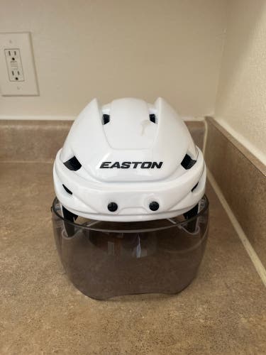 Small Easton E700 Helmet Pro Stock with tinted Oakley visor  (Used)
