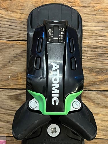 Atomic X12 GW Carving Ski Bindings 80 mm Brake Width Max Din 12 (Used)