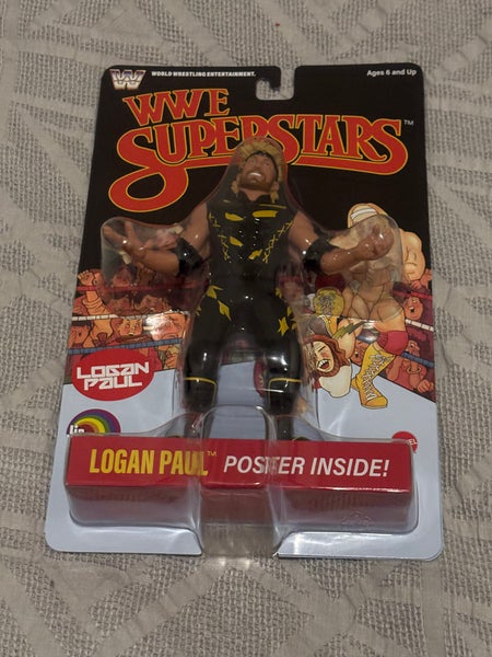 Logan Paul WWE Superstars LJN Action Figure Black Card Chase Variant Brand New