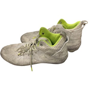 Used Under Armour Adult FB Cleats White Senior 14 11859-S000027390