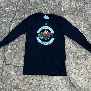 Fanatics Minnesota Wild Long Sleeve Shirt Team Issue 8842