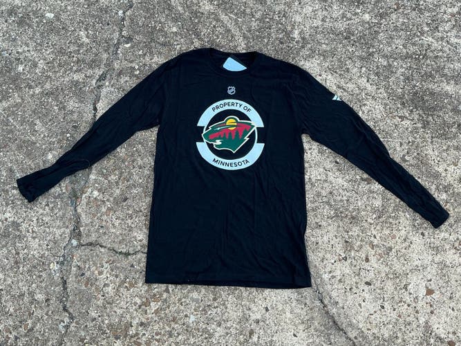 Fanatics Minnesota Wild Long Sleeve Shirt Team Issue 8842