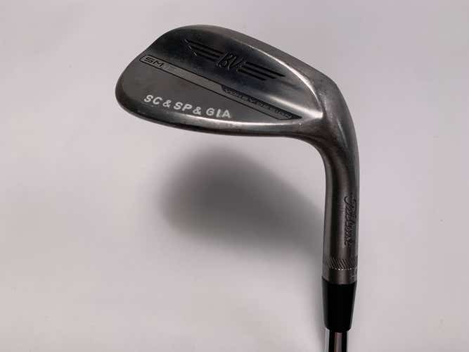 Titleist Vokey SM10 Raw Wedge 56* 8 Bounce M-Grind KBS 125g Stiff Steel Mens RH