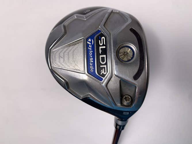 TaylorMade SLDR 3 Fairway Wood 15* Fujikura Motore 65g Stiff Graphite Mens RH