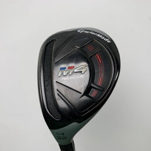 TaylorMade M4 4 Hybrid 22* Fujikura Atmos 6R Regular LH Midsize Grip