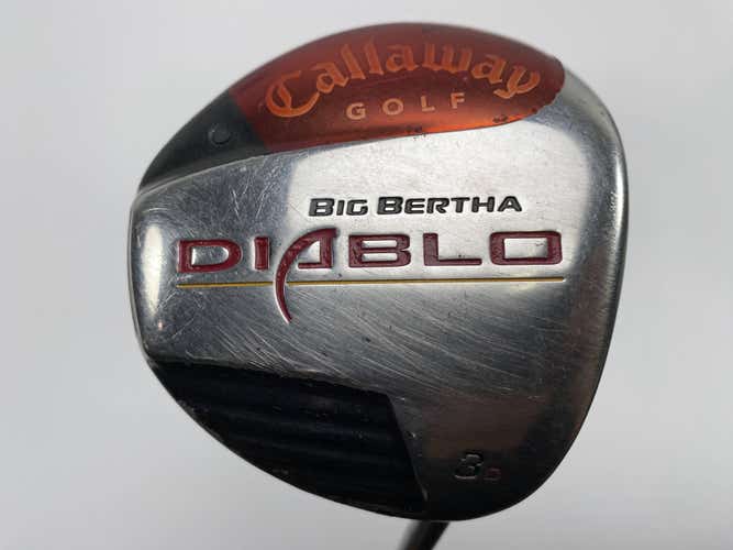 Callaway Big Bertha Diablo 3 Fairway Wood 15* Aldila 50g Ladies RH