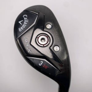 Callaway Apex 19 3 Hybrid 20* Project X Catalyst 6.0 70g Stiff Graphite Mens RH