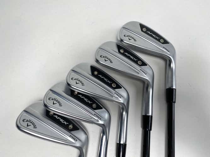 Callaway Apex Pro 24 Iron Set 7-PW+AW MMT 304SS 85g Regular Graphite Mens RH