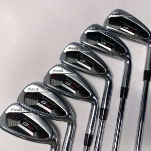 Ping G410 Iron Set 5-PW Blue Dot AWT 2.0 Regular Steel Mens RH Midsize Grips