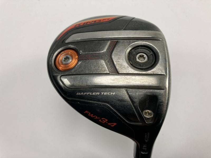 Cobra KING F7 3-4 Fairway Wood 14.5* Fujikura Pro 65 65g Regular RH