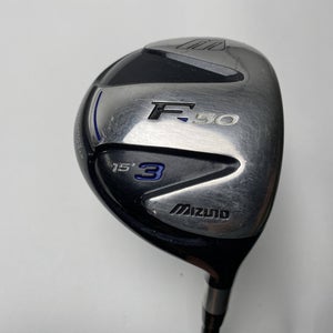 Mizuno F50 3 Fairway Wood 15* Exsar FS2 Regular Graphite Mens RH