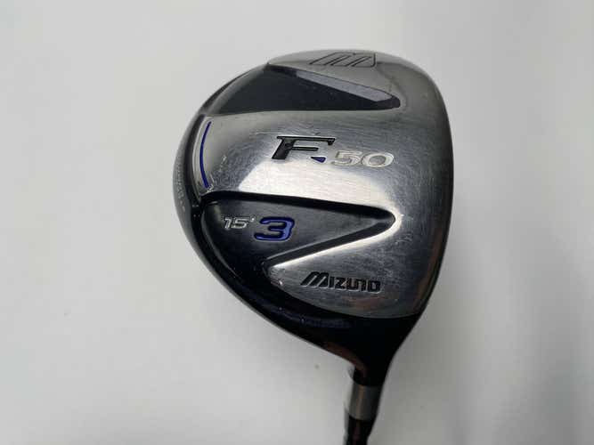 Mizuno F50 3 Fairway Wood 15* Exsar FS2 Regular Graphite Mens RH