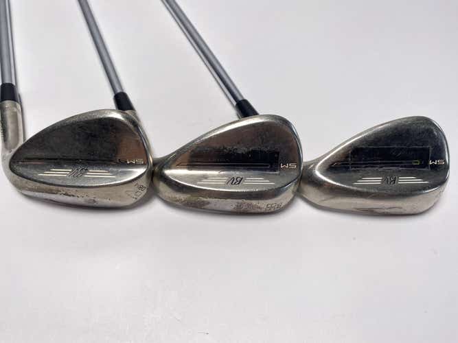 Titleist Vokey SM9 Brushed Steel Wedge Set 54* 12 | 58 * 10 | 62* 8 Mens RH