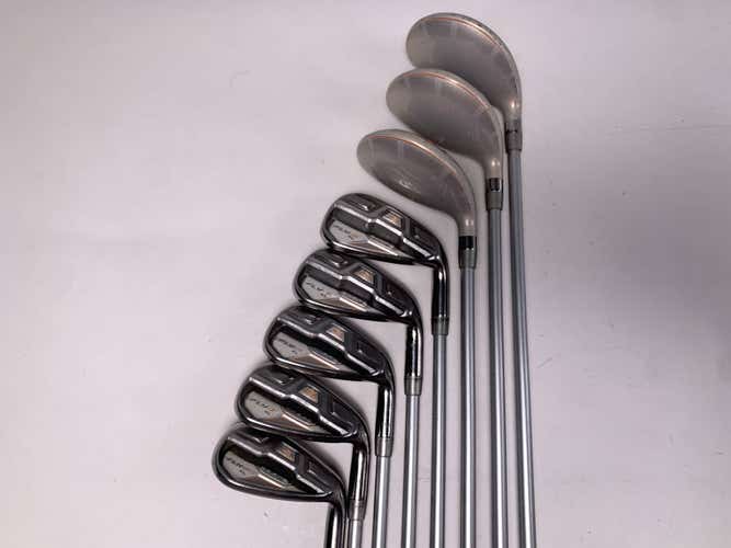 Cobra Fly-Z XL Womens Iron Set 4H-6H 7-PW+SW Fly-Z XL 55g Ladies RH