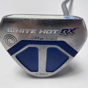 Odyssey White Hot RX 2-Ball V-Line Putter 35" Mens RH