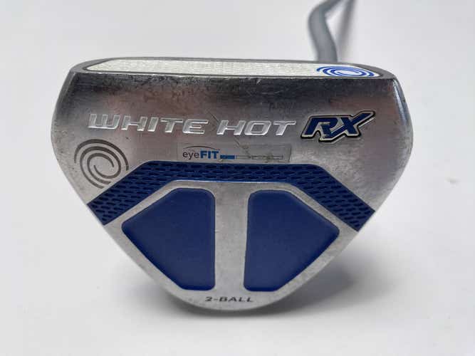 Odyssey White Hot RX 2-Ball V-Line Putter 35" Mens RH