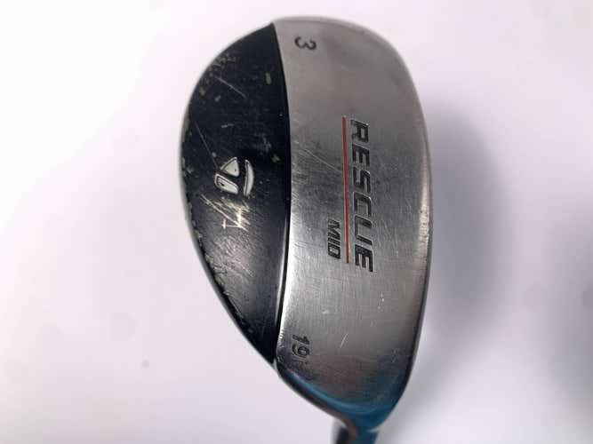 TaylorMade Rescue Mid 3 Hybrid 19* Ultralite Regular Graphite Mens RH