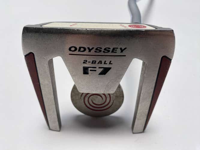 Odyssey White Hot XG 2-Ball F7 Putter 34" Mens RH
