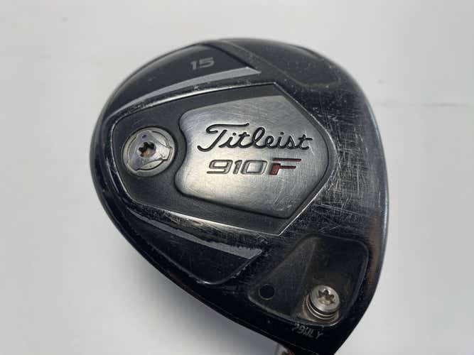 Titleist 910 F 3 Fairway Wood 15* Project X 7C3 6.0 73g Stiff Graphite Mens RH