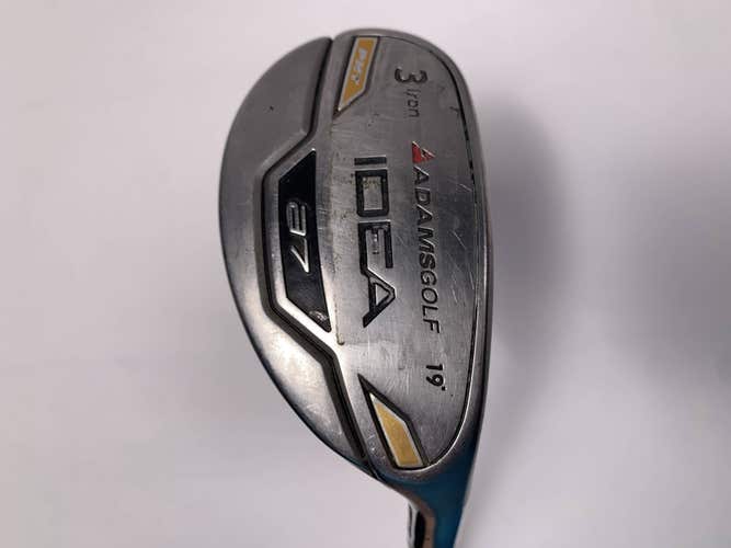 Adams Idea A7 3 Hybrid 19* UST Mamiya AxivCore 85g Stiff Graphite Mens RH