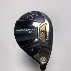 Callaway Paradym X 4 Hybrid 21* Project X HZRDUS 6.0 75g Stiff Graphite Mens RH